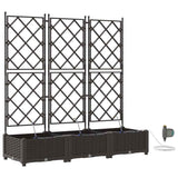 Garden Brown 120 x 40 x 126 cm Steel