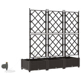 Garden Brown 120 x 40 x 126 cm Steel