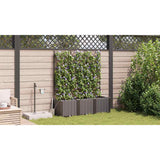 Garden Brown 120 x 40 x 142 cm Steel