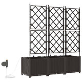 Garden Brown 120 x 40 x 142 cm Steel