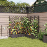 Garden Brown 120 x 120 x 126 cm Steel