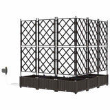 Garden Brown 120 x 120 x 126 cm Steel