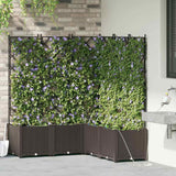Garden Brown 120 x 120 x 142 cm Steel