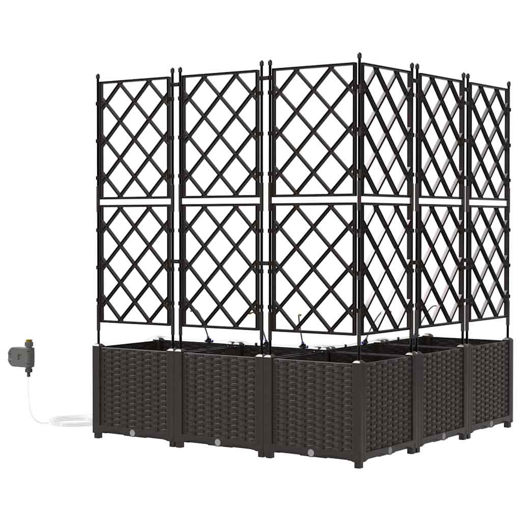 Garden Brown 120 x 120 x 142 cm Steel