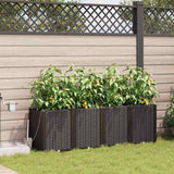 Garden Brown 160 x 40 x 52 cm Steel