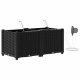 Garden Black 80 x 40 x 37.5 cm Steel