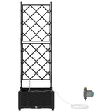 Garden Black 40 x 40 x 126 cm Steel