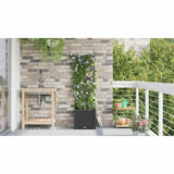 Garden Black 40 x 40 x 142 cm Steel