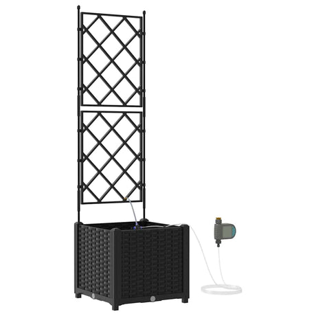 Garden Black 40 x 40 x 142 cm Steel