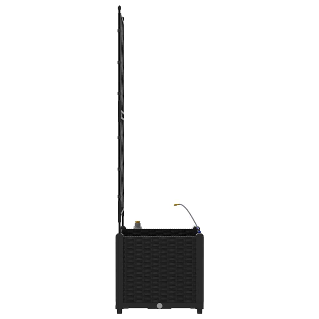 Garden Black 40 x 40 x 142 cm Steel