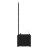 Garden Black 40 x 40 x 142 cm Steel