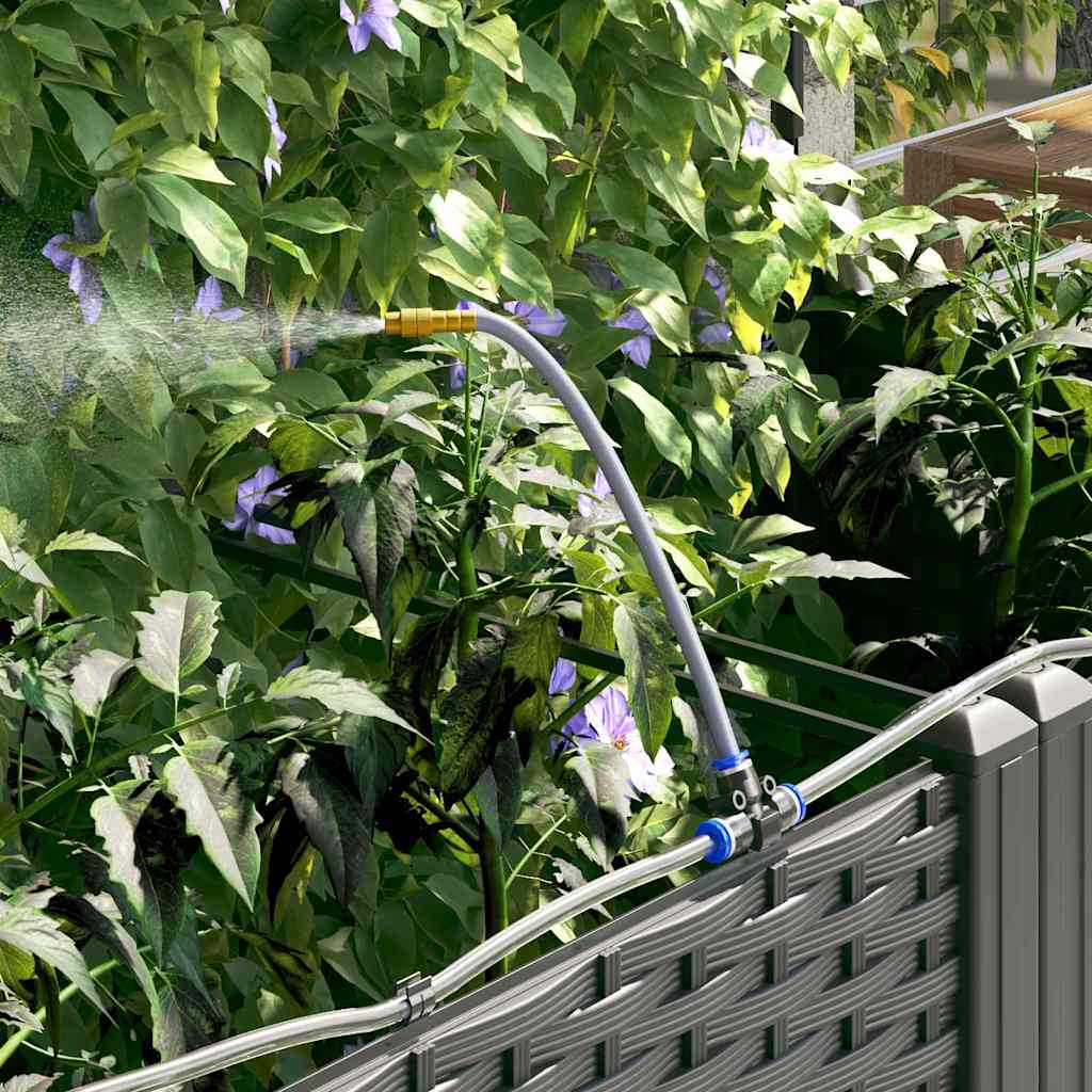 Garden Black 80 x 40 x 142 cm Steel