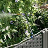 Garden Black 80 x 40 x 142 cm Steel
