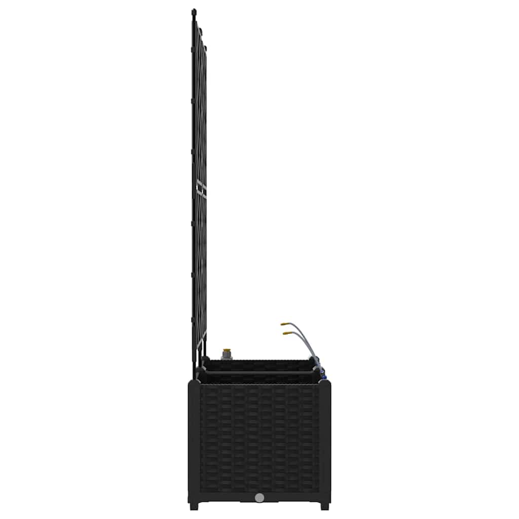 Garden Black 80 x 40 x 142 cm Steel