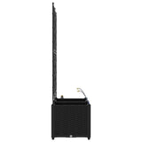 Garden Black 80 x 40 x 142 cm Steel