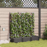 Garden Black 120 x 40 x 126 cm Steel