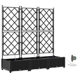 Garden Black 120 x 40 x 126 cm Steel