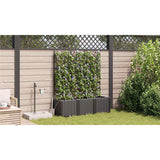 Garden Black 120 x 40 x 142 cm Steel