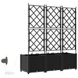 Garden Black 120 x 40 x 142 cm Steel