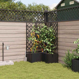 Garden Black 80 x 80 x 142 cm Steel