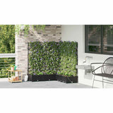 Garden Black 120 x 120 x 126 cm Steel