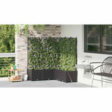 Garden Black 120 x 120 x 142 cm Steel