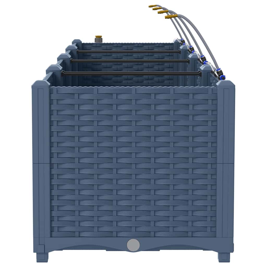 Garden Grey 120 x 40 x 37.5 cm Steel