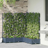 Garden Grey 120 x 120 x 126 cm Steel