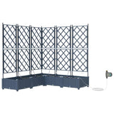 Garden Grey 120 x 120 x 126 cm Steel