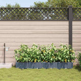 Garden Light grey 160 x 40 x 22 cm Steel