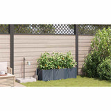 Garden Light grey 120 x 40 x 37.5 cm Steel