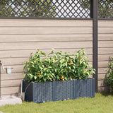 Garden Light grey 120 x 40 x 37.5 cm Steel