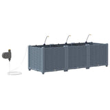 Garden Light grey 120 x 40 x 37.5 cm Steel