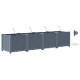Garden Light grey 160 x 40 x 37.5 cm Steel