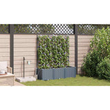 Garden Light grey 120 x 40 x 142 cm Steel