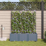 Garden Light grey 120 x 40 x 142 cm Steel