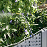 Garden Light grey 120 x 120 x 142 cm Steel