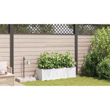 Garden White 120 x 40 x 37.5 cm Steel