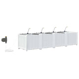 Garden White 160 x 40 x 37.5 cm Steel