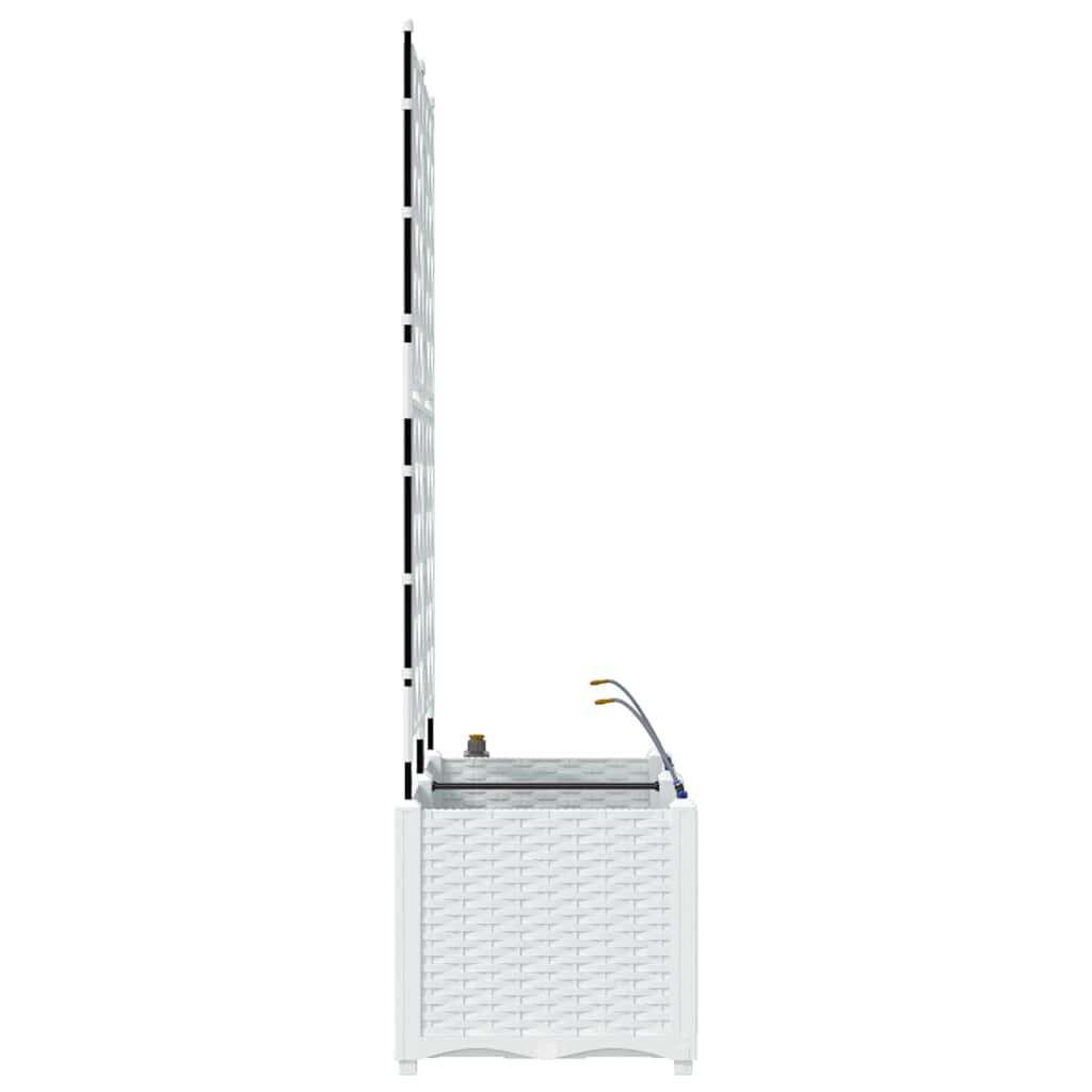 Garden White 80 x 40 x 142 cm Steel