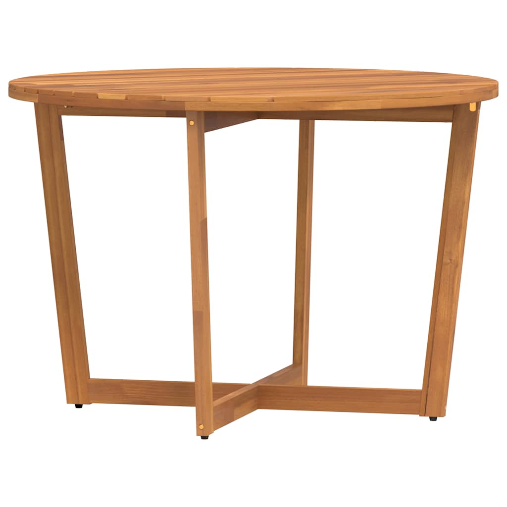 5 Piece Garden Dining Set Solid Wood Acacia