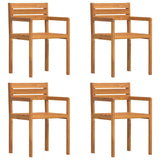 5 Piece Garden Dining Set Solid Wood Acacia