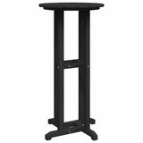 Bar Table Black 55 x 55 x 107 cm HDPE