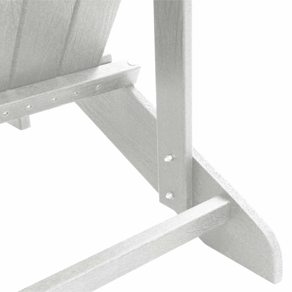 Adirondack Chair White 74 x 82 x 92cm Plastic
