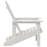 Adirondack Chair White 74 x 82 x 92cm Plastic