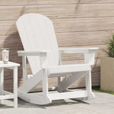 Adirondack Rocking Chair White 73.5 x 92 x 90cm Plastic