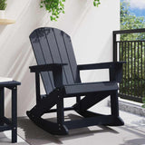 Adirondack Rocking Chair Navy 73.5 x 92 x 90cm Plastic
