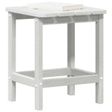 Adirondack Side Table White 38 x 38 x 46 cm HDPE