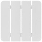 Adirondack Side Table White 38 x 38 x 46 cm HDPE