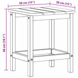 Adirondack Side Table Navy blue 38 x 38 x 46 cm HDPE